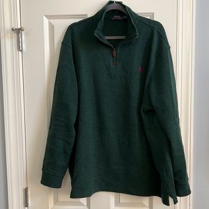 Polo Ralph Lauren cotton quarter zip sweater